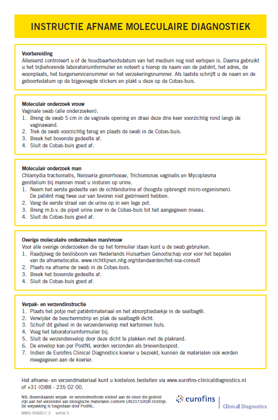 instructiekaart-moleculaire-diagnostiek