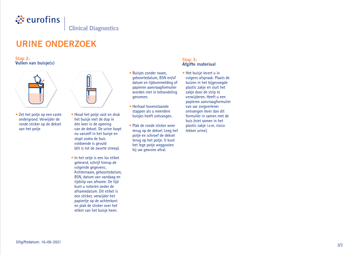 urine onderzoek 2